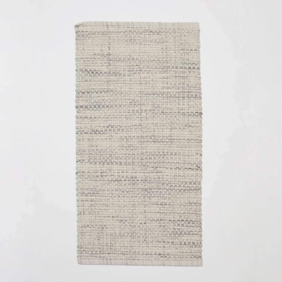 Washed Textured Cotton Rug